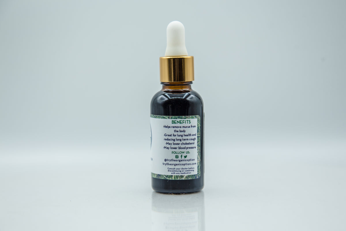 Organic Mucus Buster Tincture The Organic Option